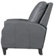 Parker House® Hunter Echo Gray Manual Recliner-4