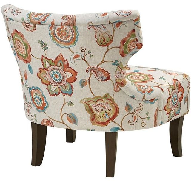 Olliix by Madison Park Orange Multi Erika Accent Chair-1