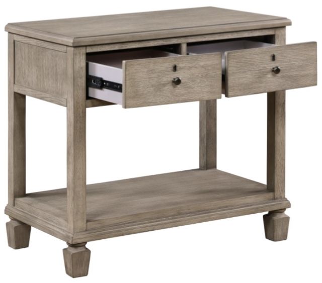 Homelegance® Marceline Gray Oak Nightstand-3