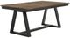 Intercon Harper Pecan Top Trestle Dining Table with Brushed Brown Base-0