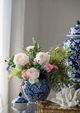 A & B Home Blue/White Ginger Jar-5