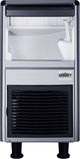 Summit® 15" 77 lb. Stainless Steel Freestanding Ice Maker-2
