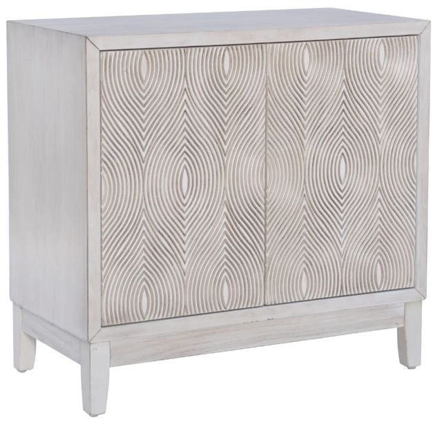 Powell® Juniper Antique White Accent Cabinet-0