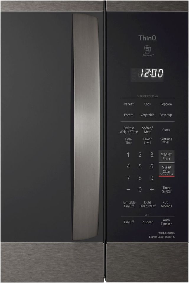LG 3 Piece Black Stainless Steel Kitchen Package-4