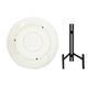 A & B Home Black/White Charger-3