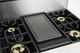 Viking® 7 Series 36" Valentine Pro Style Dual Fuel Range with Griddle-2