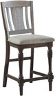 Winners Only® Xcalibur Gray/Oatmeal Bar Stool-0