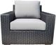 CabanaCoast® Customizable Brighton Wicker Outdoor Deep Seating Chair-1