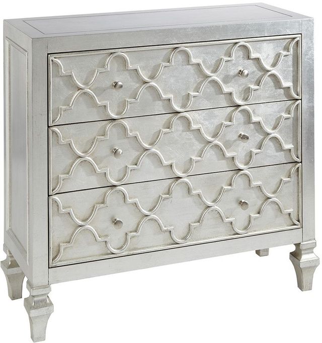 Olliix by Madison Park Antique Silver Somerset Chest-2