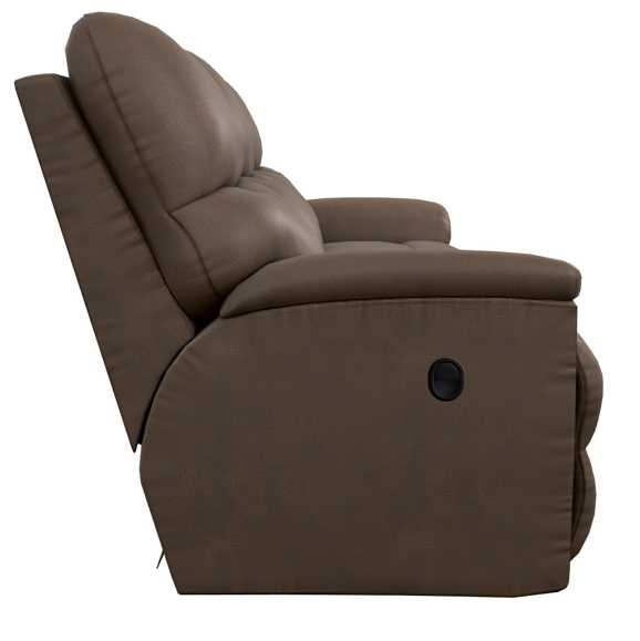 La-Z-Boy® Trouper Whiskey Manual Reclining Sofa | Steeple