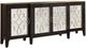 ACME Furniture Kacia Antique Black/White Console Cabinet-0