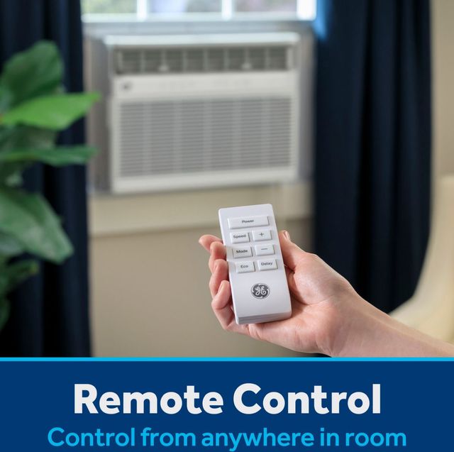GE® 11,000 BTU's White Window Mount Air Conditioner with Heat Pump-3