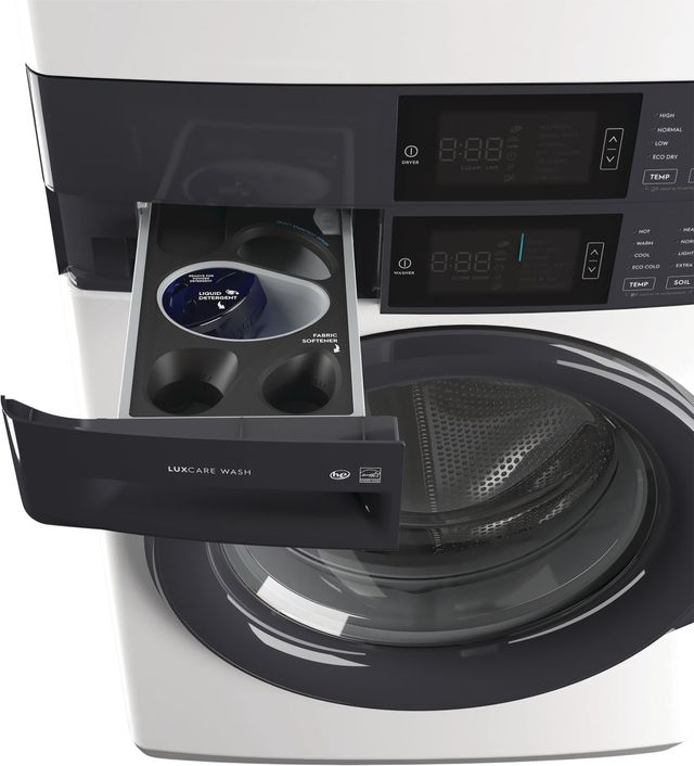 Electrolux 300 Series 4.4 Cu. Ft. Washer, 8.0 Cu. Ft. Electric Dryer White Stack Laundry-7
