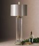 Uttermost® Drustan Clear/Champagne Table Lamp-1