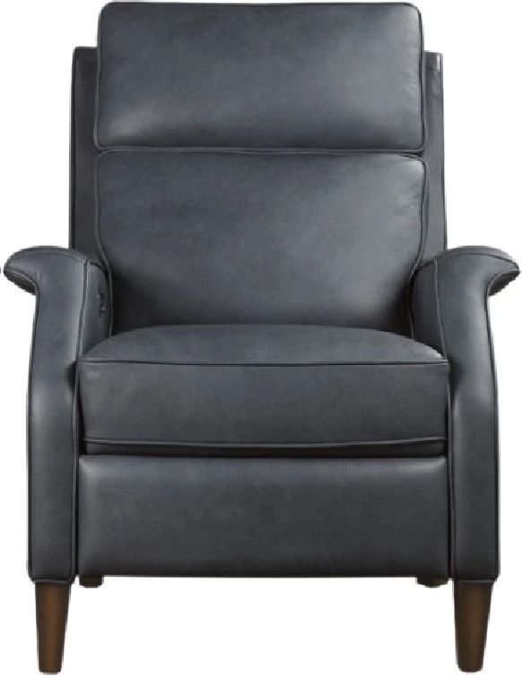 Hooker® Furniture Wrenn Ankur Blue Power Recliner with Power Headrest-2
