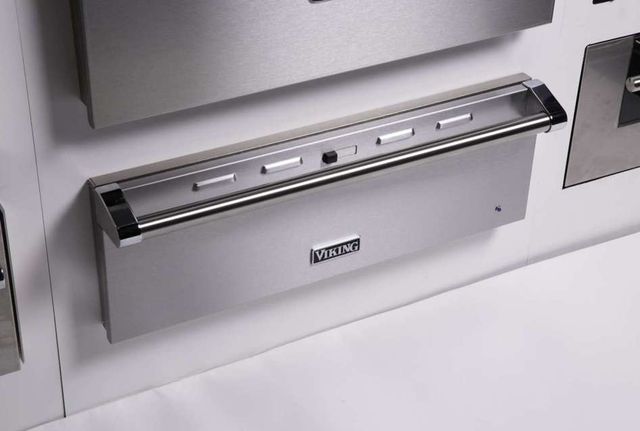 Viking® 5 Series 30" Antique Bronze Warming Drawer-3