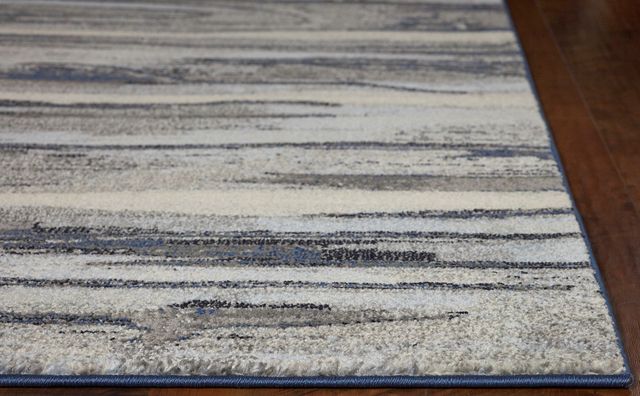 KAS Rugs Illusions Grey Landscape 5'x8' Rug-1