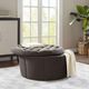 Olliix by Madison Park Charcoal Derek Storage Ottoman-4