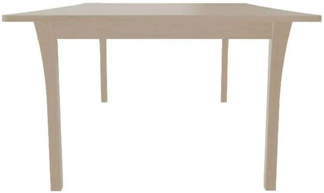 Mavin Customizable 48" x 48" Concave Extendable Dining Table with 2 Leaves-2