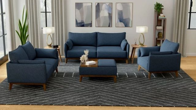 Emerald Home Aria Navy Sofa-1