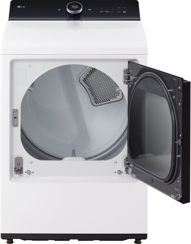 LG 7.3 Cu. Ft. Alpine White Gas Dryer-1