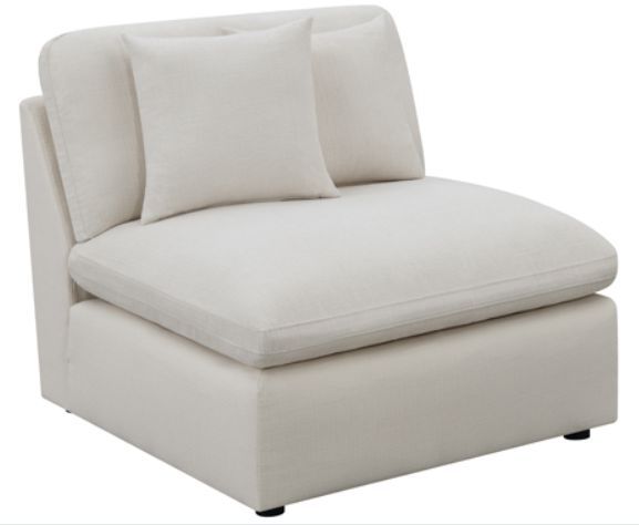 Coaster® Hobson 6-Piece Ivory Curved Sectional-2
