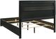 Coaster® Miranda Black Upholstered Full Panel Bed -1