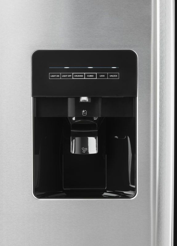 Crosley® 33" 21.41 Cu. Ft. Stainless Steel Side-by-Side Refrigerator -3