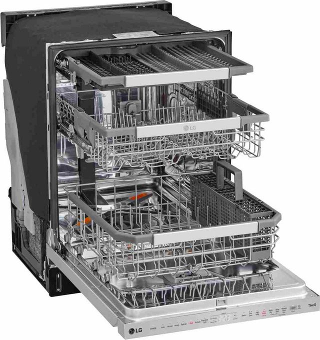 LG 24" PrintProof™ Stainless Steel Top Control Built In Dishwasher-6