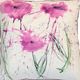 Stylecraft Austin Allen James Pink/White Designer Throw Pillow-1