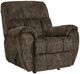 Signature Design by Ashley® Stayfish Chocolate Manual Rocker Recliner-0