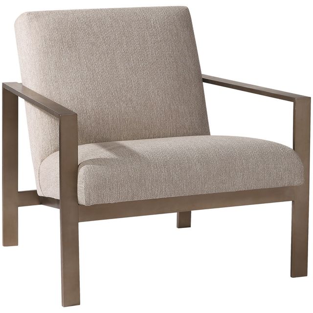 Uttermost® Wills Warm Oatmeal Accent Chair-0