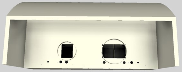 Vent-A-Hood® 42" Biscuit Wall Mounted Range Hood-2