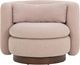 TOV Furniture Nura Pink Swivel Accent Chair-3