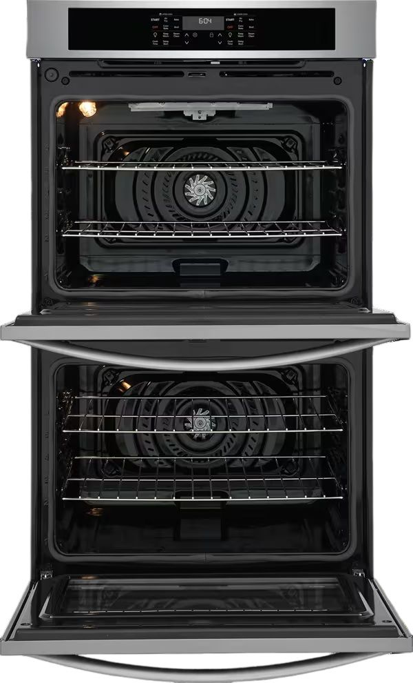Frigidaire® 30” Stainless Steel Electric Double Wall Oven with Air Fry-2