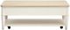 Magnussen Home® Echo Isles Driftwood and Sea Pearl Lift Top Storage Cocktail Table with Casters-4