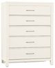 Vaughan-Bassett Tide & Timber Soft White Maple 5-Drawer Chest-0