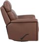 Flexsteel® Meet Your Perfect Match Refined Manual Swivel Gliding Recliner with Power Headrest and Lumbar-2