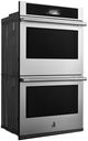 Jennair® RISE™ 30" Stainless Steel Double Electric Wall Oven with MultiMode® True Convection-2