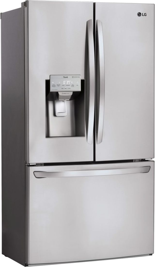 LG 26.2 Cu. Ft. PrintProof™ Stainless Steel French Door Refrigerator-1