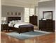 Vaughan-Bassett Bonanza Merlot Full Storage Bed-3
