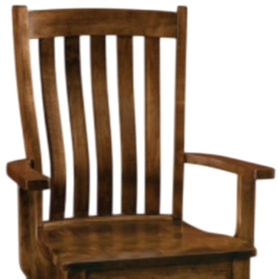 Archbold Furniture Customizable Amish Essentials Colton Arm Chair-1