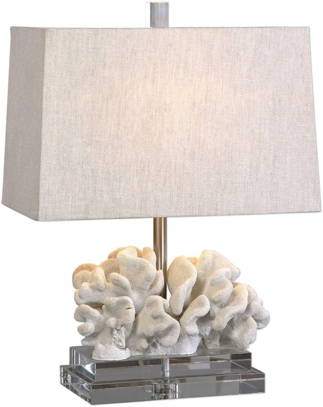 Uttermost® Coral Ivory/Taupe Table Lamp-0