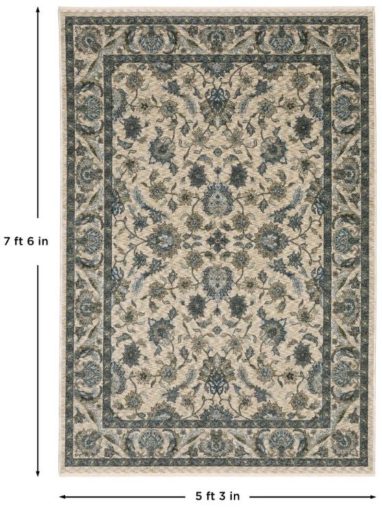 Oriental Weavers™ Aberdeen 5'x8' Style 6 Area Rug-3