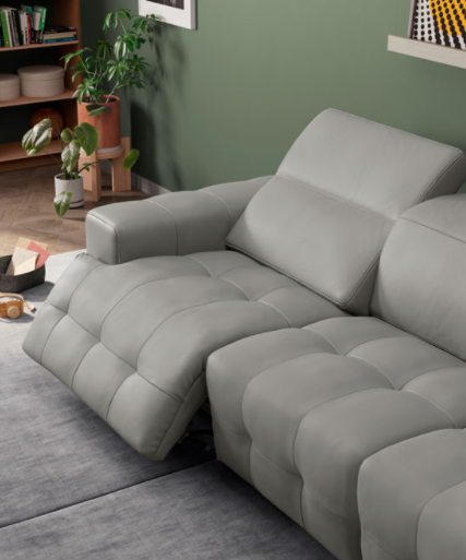 Natuzzi Editions Intenso 3-Piece Power Triple Reclining Sofa -3