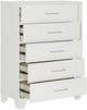 Homelegance® Kerren White Hight Gloss Chest-3