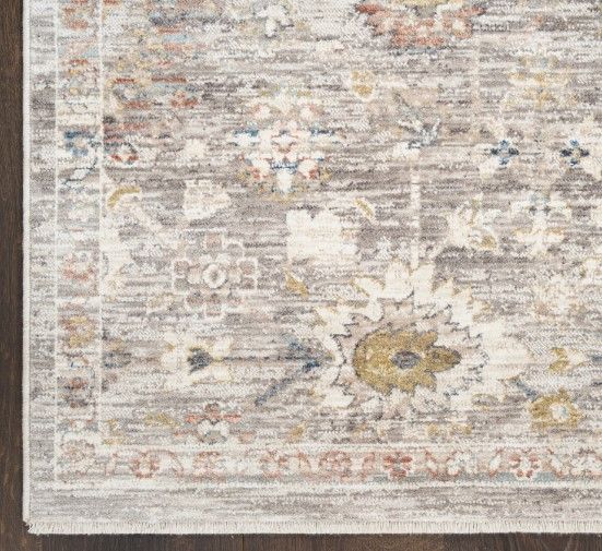 Nourison Home™ Antique Fusion gray 5'x8' Area Rug-3