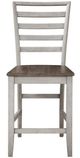 Steve Silver Co.® Abacus Smoky Alabaster/Smoky Honey Counter Chair-0