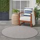 Nourison Home™ Courtyard 5' Round Style 5 Rug-1