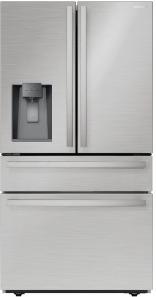 Sharp® 36 in. 21.6 Cu. Ft. Stainless Steel Counter Depth French Door Refrigerator